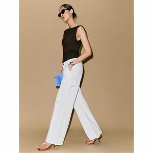 New w/ Tags Reformation Mid Rise Utility Jeans in White size 27